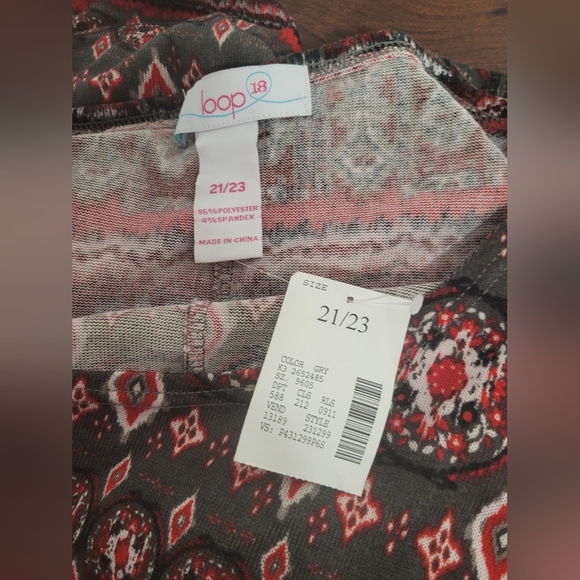 NWT Loop 18 Plus Sz Junior 21/23 Belted Dress - Picture 3 of 3